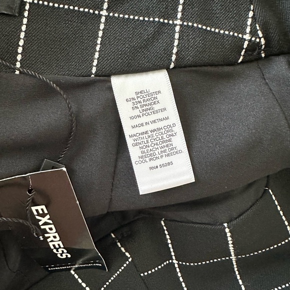 Express Black Midi Pencil Skirt for Work - Picture 2 of 8